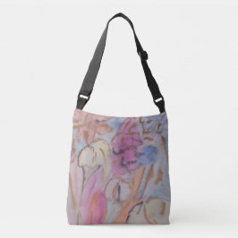 Bolsa Ajustável Abstrato Pastel Floral