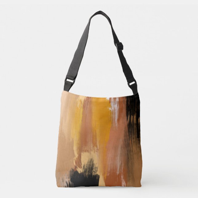 Bolsa Ajustável Abstrato Terra Inchada (Frente)