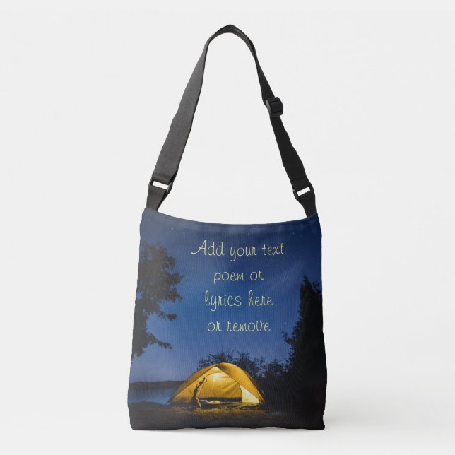 Bolsa Ajustável Acampamento Sob As Estrelas (Frente)