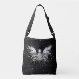 Bolsa Ajustável Acredite em Fada Starlight Fantasy Black