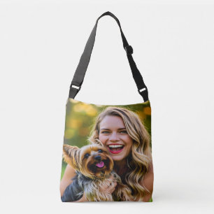 Bolsa Ajustável Adicionar Foto de Yorkshire Terrier Personalizar