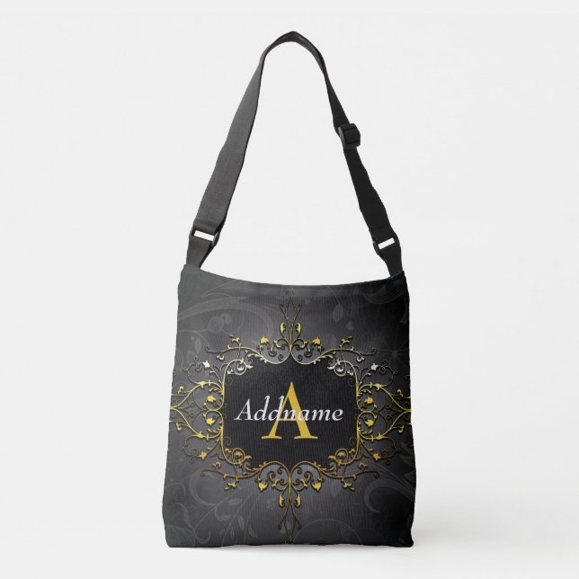 Bolsa Ajustável Adicione seu nome e inicial (Frente)