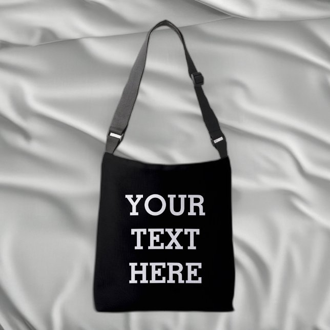 Bolsa Ajustável Adicione seu próprio texto personalizado aqui Dese (Criador carregado)