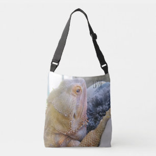 Bolsa Ajustável Adicione sua foto farpada personalizada nome do