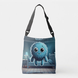 Bolsa Ajustável Adorable Blue Fluffy Creature