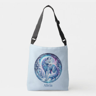 Bolsa Ajustável Adoráveis amantes de lobos sazonais de inverno adi
