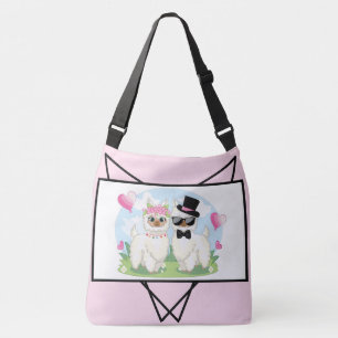Bolsa Ajustável Adoráveis Llama Amor Bag Casal Llama