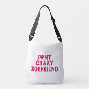 Bolsa Ajustável Adoro o meu Namorado maluco