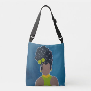 Bolsa Ajustável African Lady Crossbody Bag