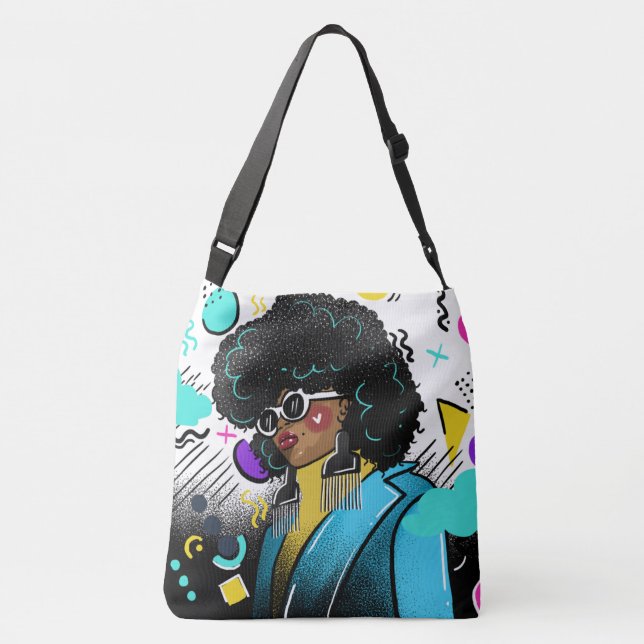 Bolsa Ajustável Afro - Escolha (Verso)