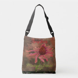 Bolsa Ajustável Ageing Beauty, A Coneflower in Suspended Twilight