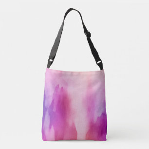 Bolsa Ajustável Água Colorida Rosa e Roxa Espaço Positivo