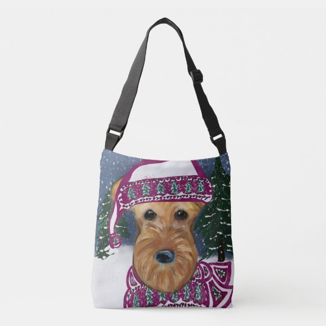 BOLSA AJUSTÁVEL AIREDALE TERRIER (Frente)
