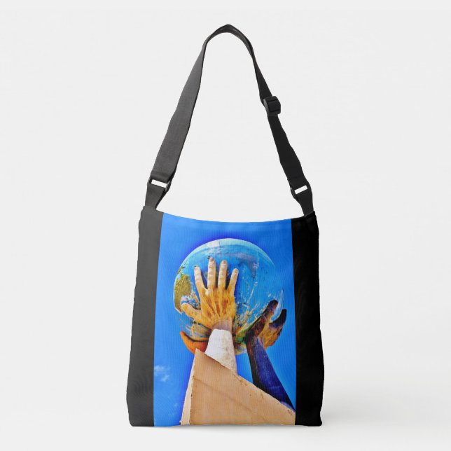 Bolsa Ajustável Ajudando Mãos (Frente)