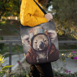 Bolsa Ajustável Alcoala adorável vestindo chapéu bonito, personali
