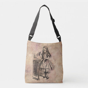 Bolsa Ajustável Alice no País das Maravilhas beba-me uma garrafa