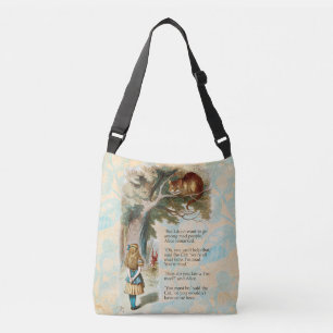 Bolsa Ajustável Alice no País das Maravilhas Cheshire Cat Mad