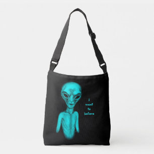 Bolsa Ajustável Alien , I want to believe