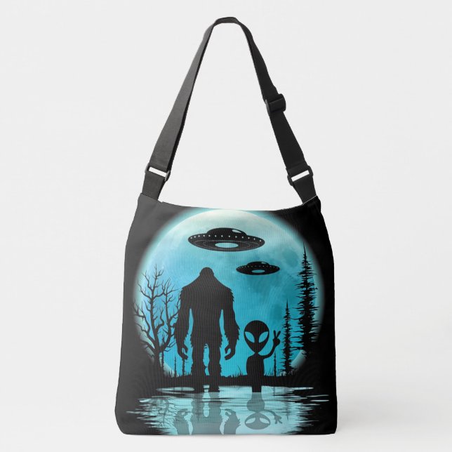 Bolsa Ajustável Alienígena de OVNI Bigfoot (Frente)