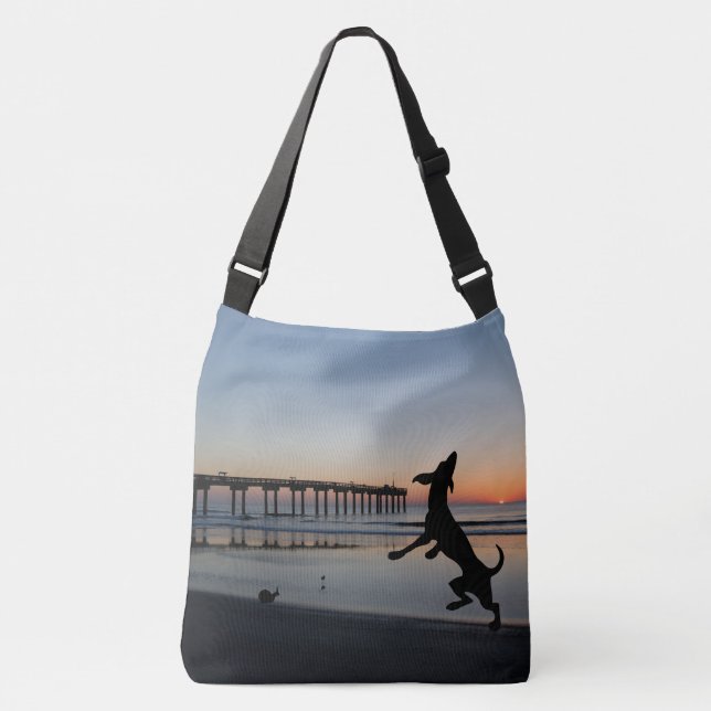 Bolsa Ajustável "Ama de Cachorro da Praia (Frente)