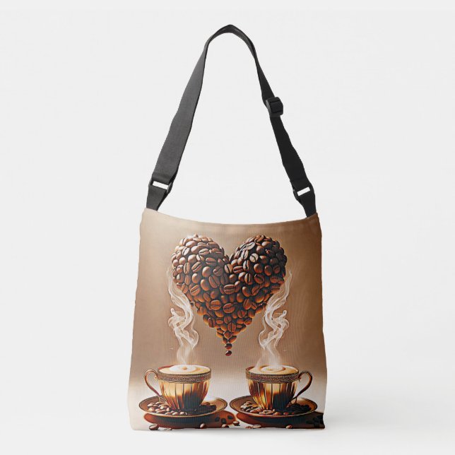 Bolsa Ajustável Amantes de café (Frente)