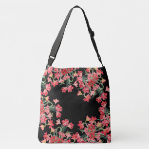 Bolsa Ajustável Amarylis vermelho floresce a sacola floral do