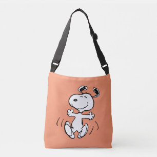 Bolsa Ajustável Amendoins Uma dança feliz snoopy