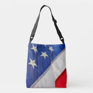 Bolsa Ajustável American Flag EUA Red White Blue