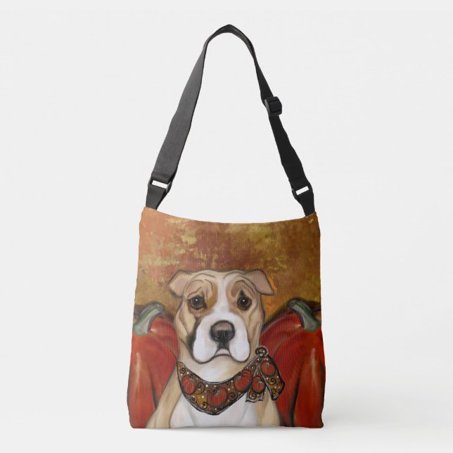 BOLSA AJUSTÁVEL AMERICANO STAFFORDSHIRE TERRIER (Frente)