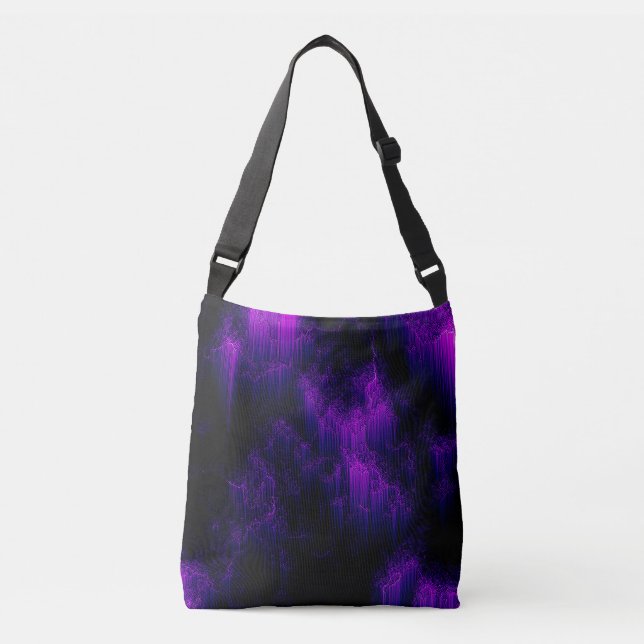 Bolsa Ajustável Ametist Abstrato (Frente)