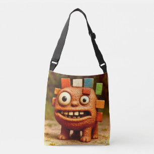 Bolsa Ajustável Amigos Ímpar - Cartaz do Monstro do Bloco Arco-Íri