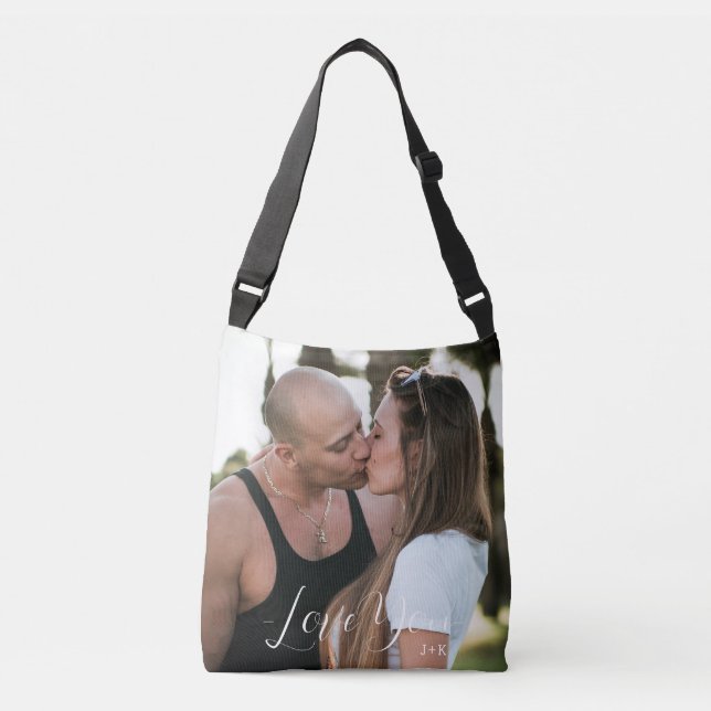 Bolsa Ajustável Amo-te, casal (Frente)