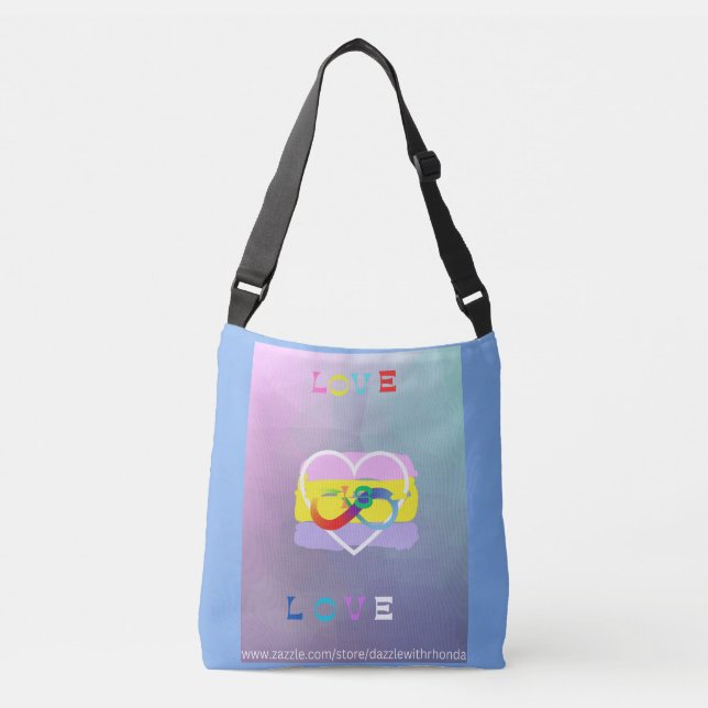 Bolsa Ajustável Amor é Amor (Frente)