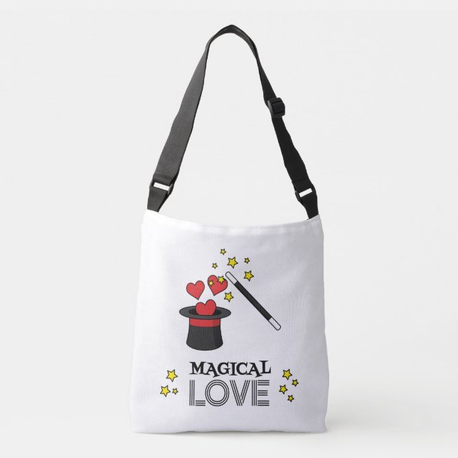 Bolsa Ajustável Amor Mágico - Preto (Frente)