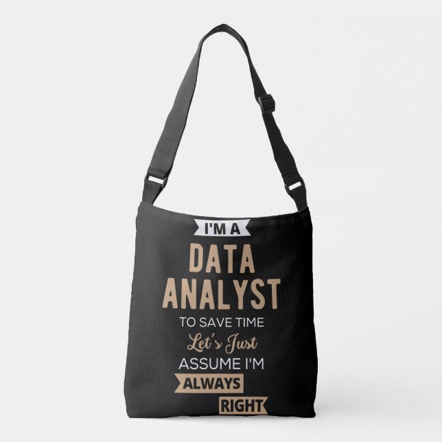 Bolsa Ajustável Analista de Dados (Frente)