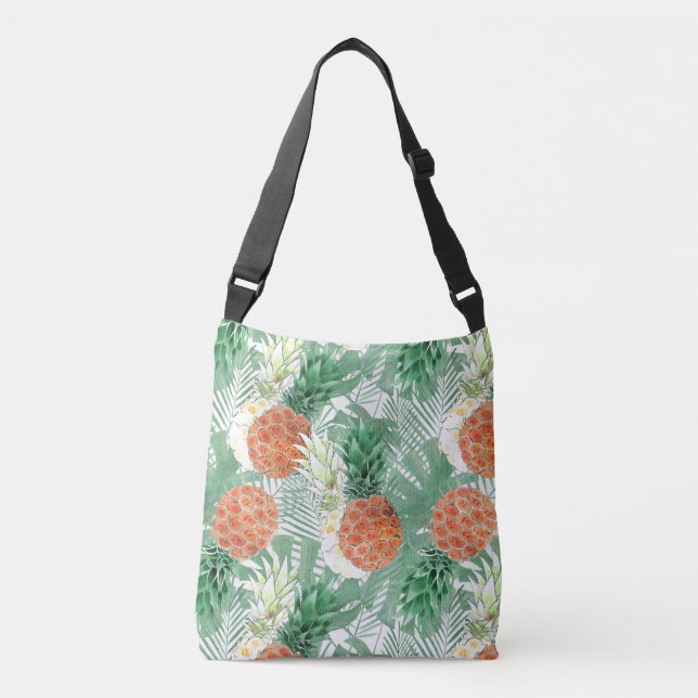 Bolsa Ajustável Ananases, casal doce. (Frente)