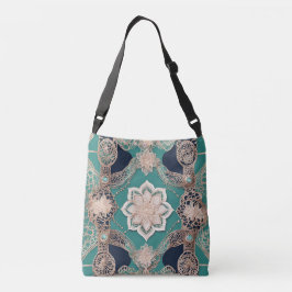 Bolsa Ajustável Andando sobre a arte verde AI