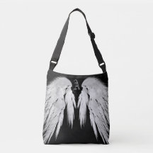 ANGEL WINGS - Monograma personalizado preto