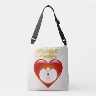Bolsa Ajustável AngelicFaith CoraçãoDourado