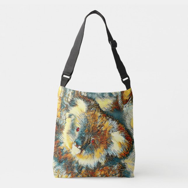 Bolsa Ajustável AnimalArt_Bear_005 (Frente)