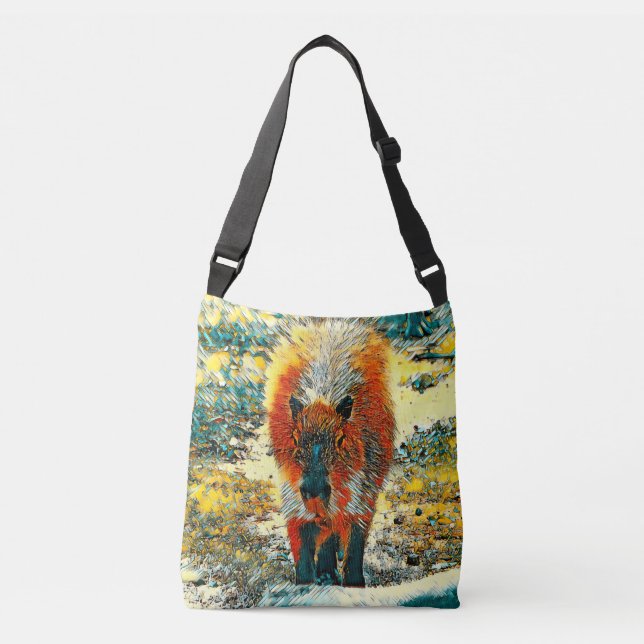 Bolsa Ajustável AnimalArt_Capybara_002 (Frente)