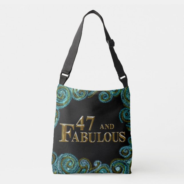 Bolsa Ajustável Aniversário de 47 anos (Frente)