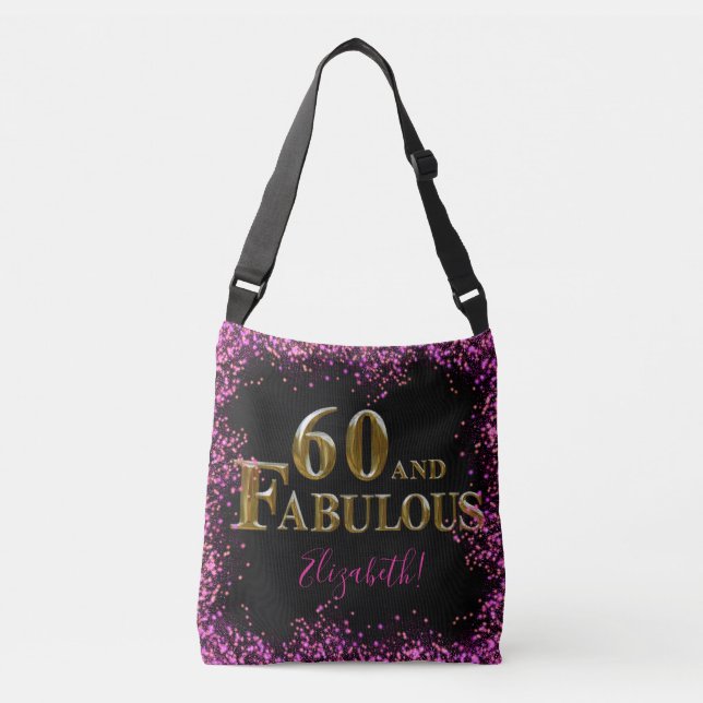 Bolsa Ajustável Aniversário de 60 anos (Frente)