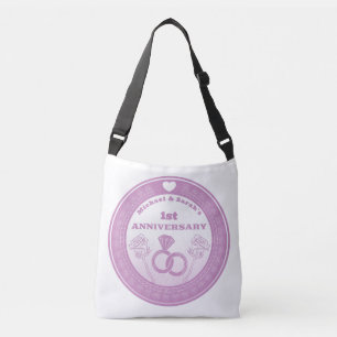 Bolsa Ajustável Aniversário de casamento Lace muda o ano