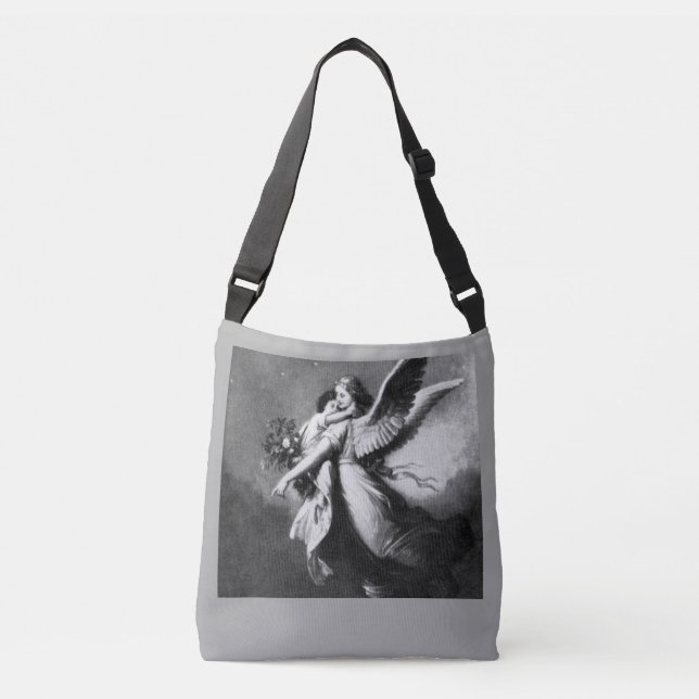 Bolsa Ajustável Anjo da Guarda à Noite (Frente)
