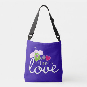 Bolsa Ajustável Anjo Engraçado - Tudo Que Conheço É Amor 2