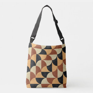 Bolsa Ajustável Antigo chão de mármore, textura geométrica perfeit