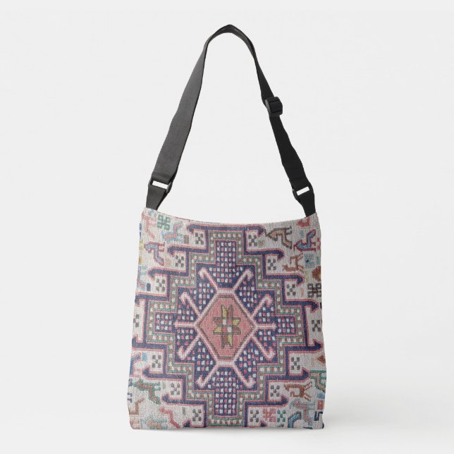 Bolsa Ajustável Antiguamente Turco Rugs Kilim (Frente)