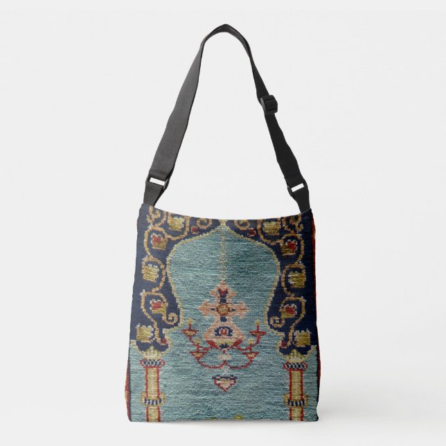 Bolsa Ajustável Antiguidade do tapete de Kilim Turco (Frente)