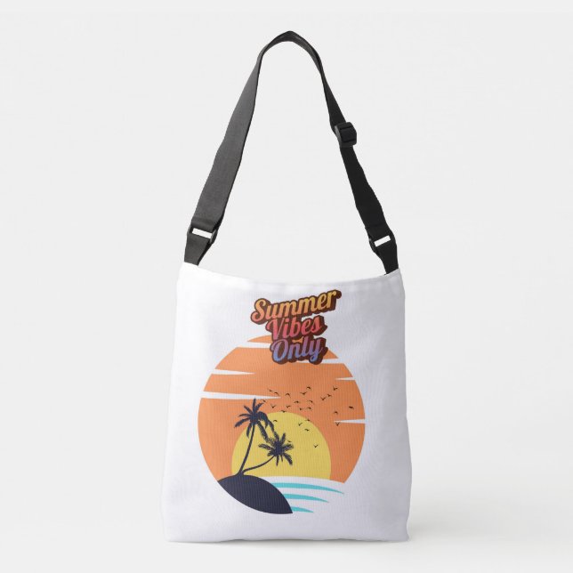 Bolsa Ajustável Apenas vibrações de verão. (Frente)